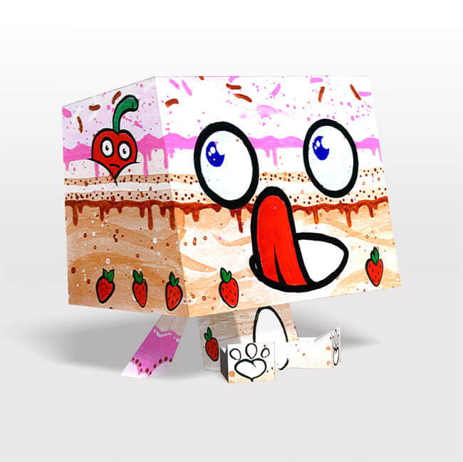 Character design cake